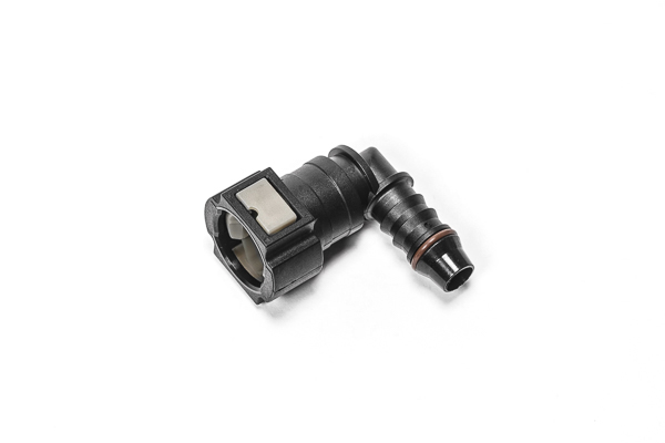 Radium Engineering — Radium Engineering 3/8in SAE Female to 90 degree 3/8in Barb Fitting - view 3